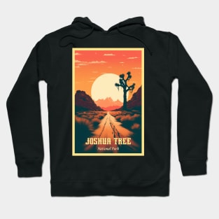 Joshua Tree National Park Travel Poster Hoodie